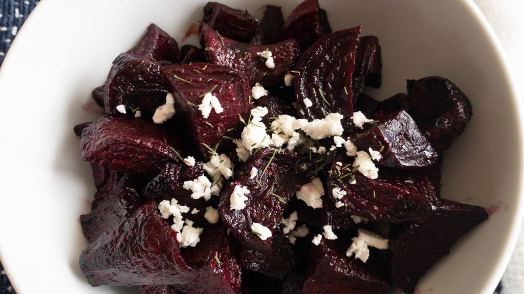 Roasted Maple Balsamic Beets