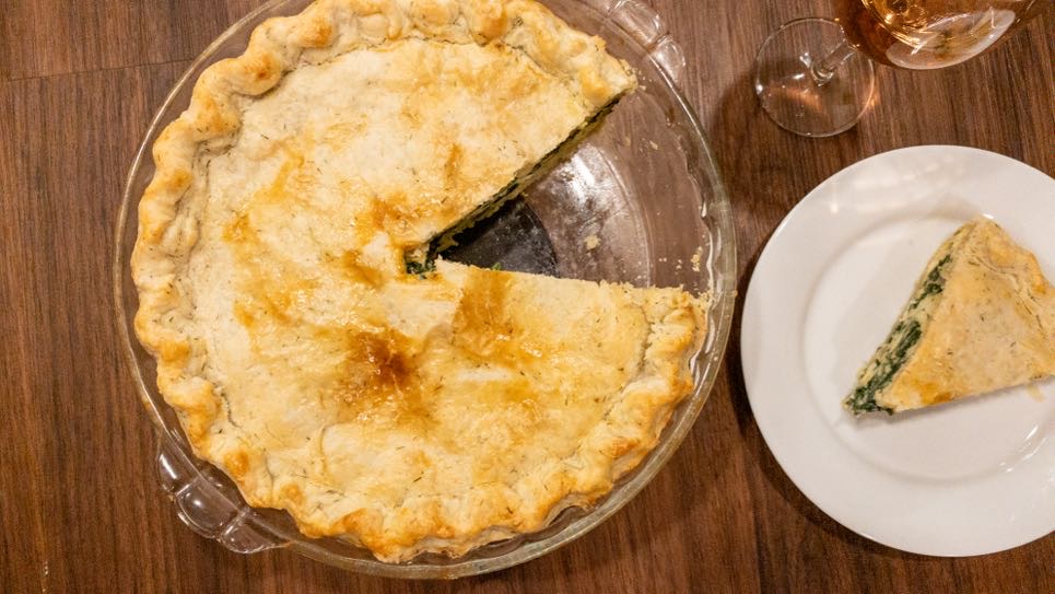 Spanakopita Quiche