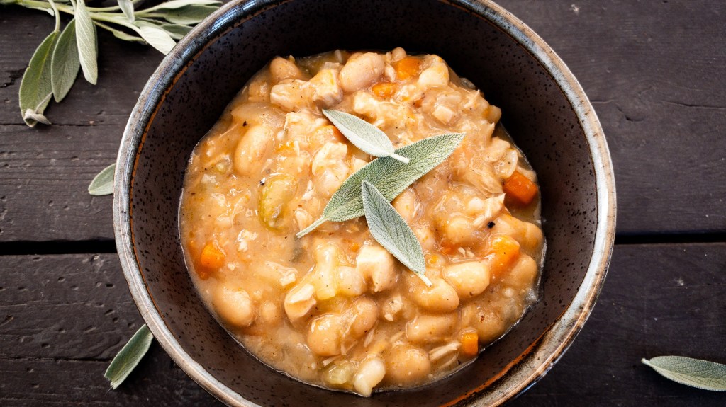 Chicken and Herb Stew with White&nbsp;Beans