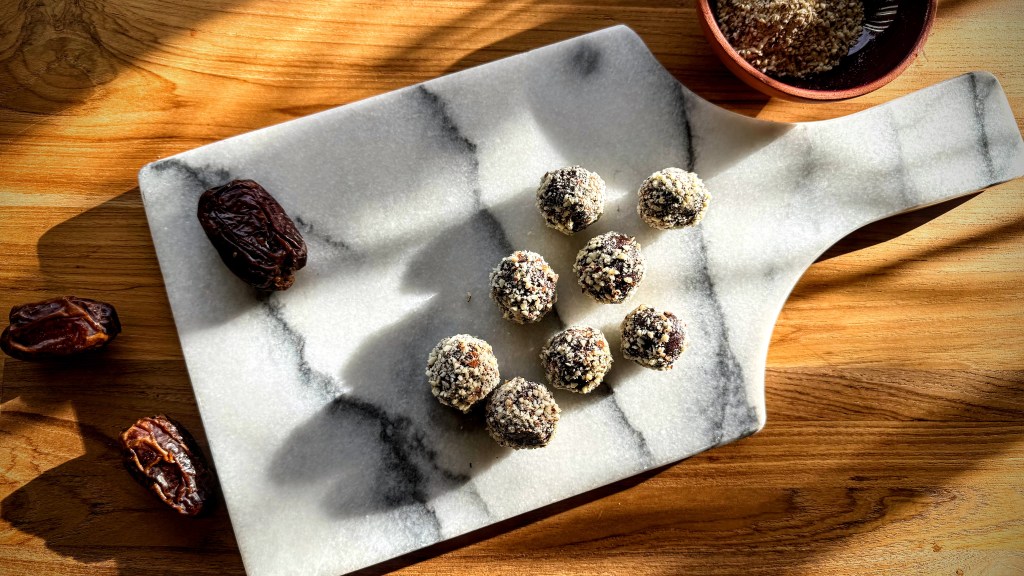 Surprisingly Healthy Chocolate Almond “Truffles”
