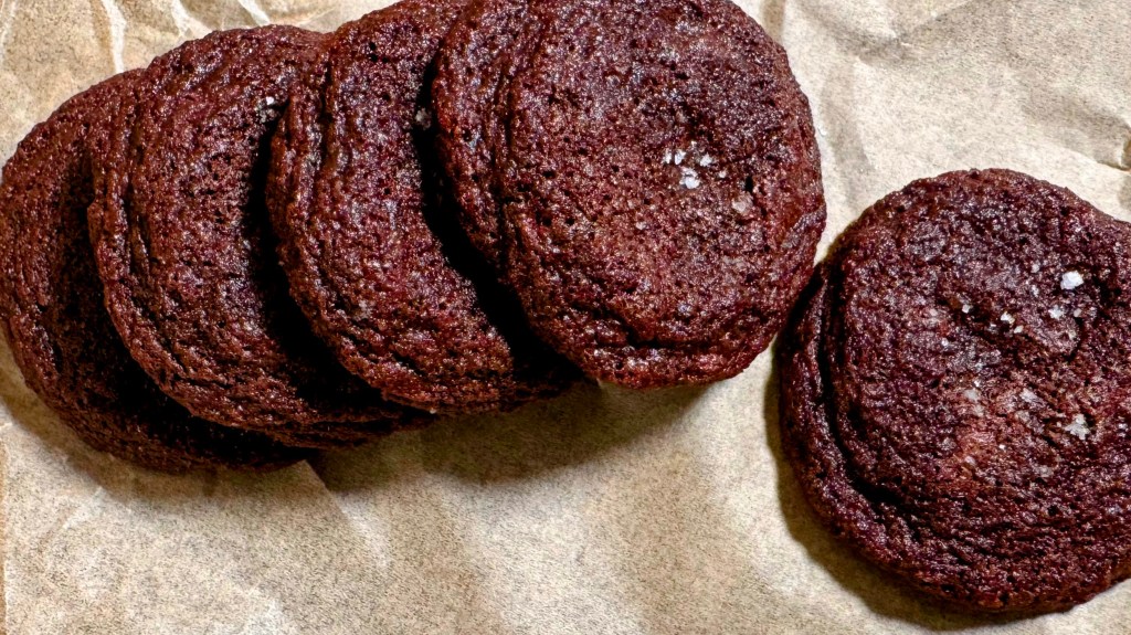 Salted Chocolate Cookies